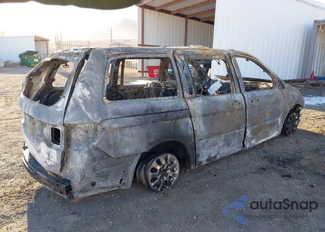 2010 Honda Odyssey Ex-L z USA, uszkodzony, nr VIN 5FNRL3H6XAB101140